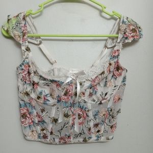 Victoria's Secret Floral Bodice